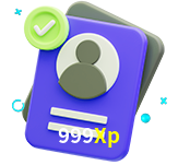 Tornar-se um membro do 999Xp é muito simples